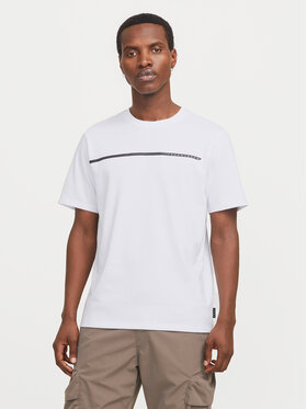 Jack&Jones Jack&Jones T-Shirt Fusion 12273120 Biały Regular Fit