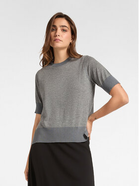 Elena Mirò Elena Mirò Sweter M518Z000659N023 Szary Regular Fit