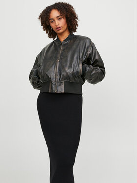 JJXX JJXX Bomber striukė Hailey 12250708 Juoda Regular Fit