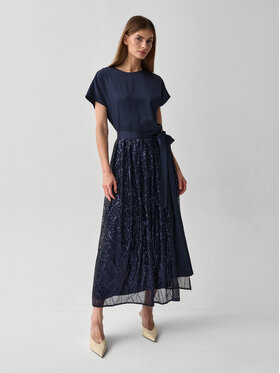TATUUM TATUUM Sukienka codzienna LEXY Granatowy Loose Fit