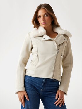 Guess Guess Μπουφάν μεταβατικό 178811 Μπεζ Classic Fit