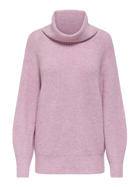 ONLY ONLY Поло Whitney 15353187 Розов Oversize