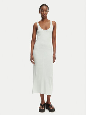 Calvin Klein Jeans Calvin Klein Jeans Φόρεμα καλοκαιρινό LV047F303G Ανοιχτό πράσινο Slim Fit