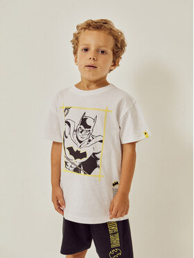 Zippy Zippy Набір футболка та шорти Batman ZKBAP0602 23001 Білий Regular Fit
