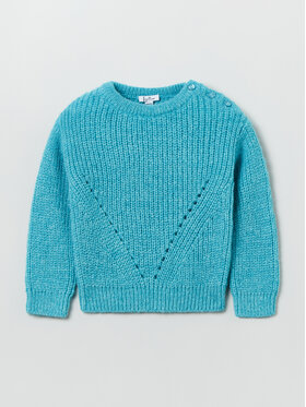 OVS OVS Sweter 1843507 Niebieski Regular Fit