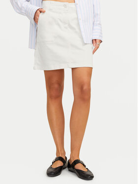 JJXX JJXX Mini sukňa Kendal 12266762 Écru Regular Fit