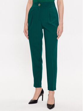 Marciano Guess Marciano Guess Pantaloni di tessuto 3YGB13 9653Z Verde Relaxed Fit