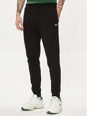 Lacoste Lacoste Teplákové nohavice XH9624 Čierna Regular Fit