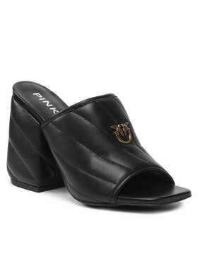 Pinko Pinko Natikače Martine Sabot Nappa Trapuntata PE 23 BLKS1 100666 A0O0 Crna