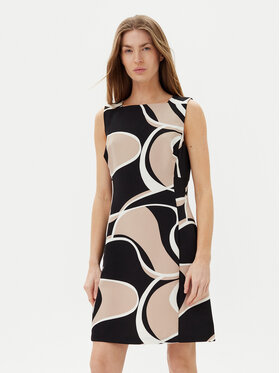 DKNY DKNY Kokteilinė suknelė DD5N3H47 Juoda Regular Fit