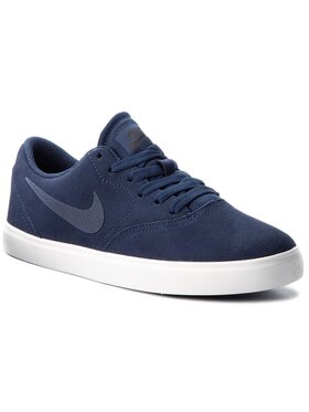 Nike Nike Обувки Sb Check Suede (GS) AR0132 400 Тъмносин
