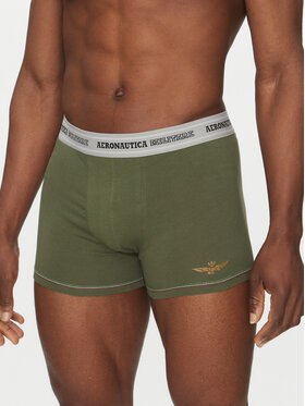 Aeronautica Militare Aeronautica Militare Komplet 2 par bokserek AM1UBX004 Zielony