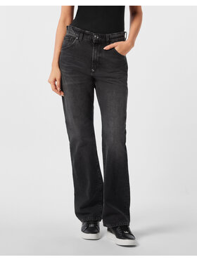 PHILIPP PLEIN PHILIPP PLEIN Džínsy 27203 Čierna Straight Fit