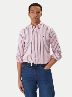 Tommy Hilfiger Tommy Hilfiger Košeľa MW0MW42441 Ružová Regular Fit