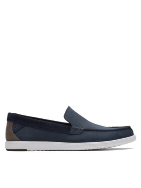 Clarks Clarks Lordsy Bratton Loafer 26172448 Granatowy