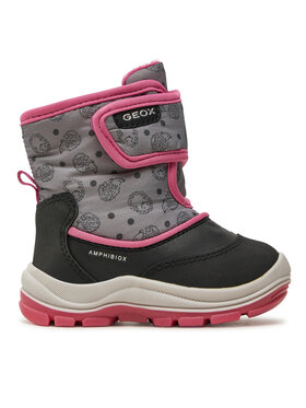 Geox Geox Čizme za snijeg B Flanfil Girl B Abx B263WG 0BCMN C9235 M Crna