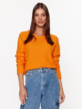 Samsøe Samsøe Samsøe Samsøe Megztinis F00022152 Oranžinė Regular Fit