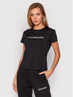 Calvin Klein Performance Calvin Klein Performance Funkčné tričko 00GWF1K140 Čierna Slim Fit