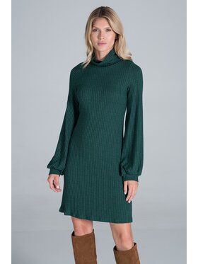 FIGL FIGLFIGL Vestito M831 Verde Regular Fit