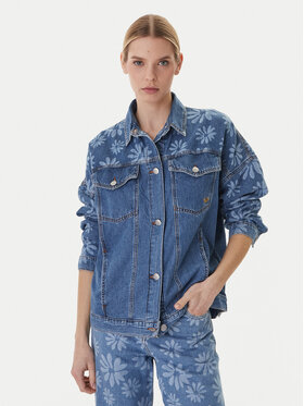 Roxy Roxy Τζιν μπουφάν Salty Horizon ERJJK03700 Μπλε Regular Fit