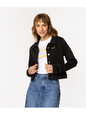 Lee Cooper Lee Cooper Kurtka jeansowa NIDA 5300 Czarny Regular Fit