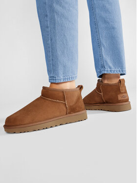 Ugg Ugg Škornji za sneg W Classic Ultra Mini 1116109 Rjava