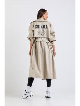 Chiara Wear Chiara Wear Trencz Trencz CHIARA Beżowy Oversize