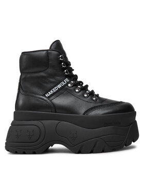 Naked Wolfe Naked Wolfe Bokacsizma Spike Fekete