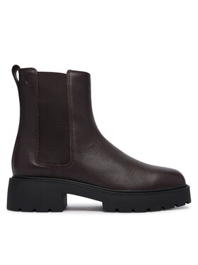 Calvin Klein Calvin Klein Chelsea Chunky Chelsea Boot Lth YW0YW02072 Bordeaux