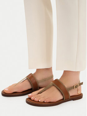 U.S. Polo Assn. U.S. Polo Assn. Sandalen EO-CASSIE001W/6TY1 Braun