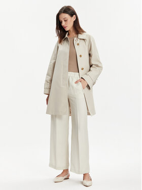 Marella Trench Fattore 2413021091 Bež Relaxed Fit