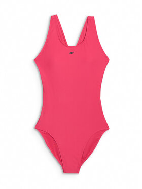 4F 4F Jednodílné plavky BEACHWEAR BASIC Růžová