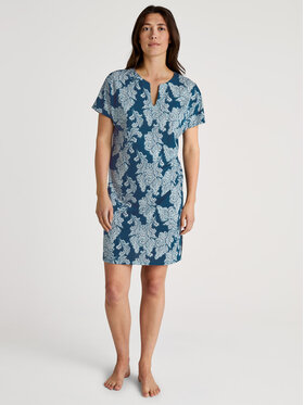 Calida Calida Nočná košeľa 31357 Modrá Comfortable Fit