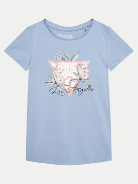 Guess Guess T-shirt J4BI25 J1314 Plava Regular Fit