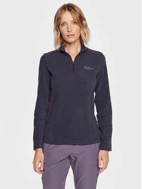 Jack Wolfskin Jack Wolfskin Флісовий реглан Taunus 1709532 Сірий Regular Fit