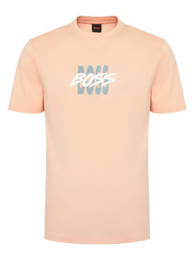 BOSS BOSS T-krekls Bass 50561850 Rozā Regular Fit