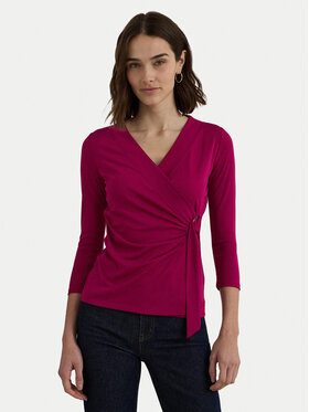 LAUREN RALPH LAUREN Lauren Ralph Lauren Bluse 200889081018 Rosa Slim Fit