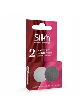 Silk’n Silk’n Wymienne wkłady do Silk'n VacuPedi drobny i średni Pilnik do stóp