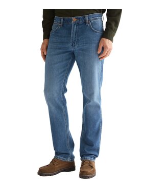 Wrangler Wrangler Jeansy 112386850 Niebieski Straight Leg