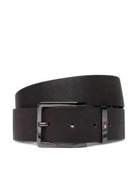 Tommy Hilfiger Tommy Hilfiger Opasok Oliver Saffiano 3.5 AM0AM14573 Tmavo hnedá