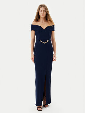 Rinascimento Rinascimento Abendkleid CFC012361000 Dunkelblau Regular Fit