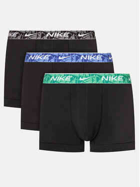 Nike Nike Комплект 3 чифта боксерки 0000KE1008 Черен