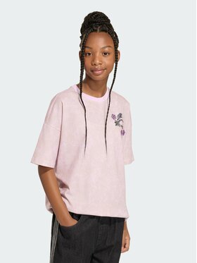 adidas adidas T-Shirt 170891 Różowy jasny Oversize