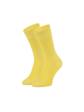 Zooksy Zooksy Skarpety wysokie unisex Basic Żółty