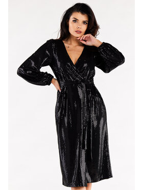 Awama Awama Abito da sera A564 Nero Basic Fit