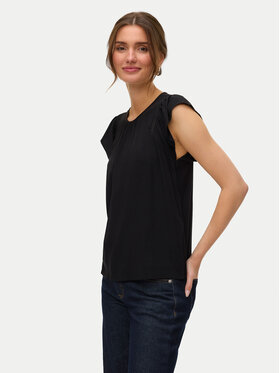 Vero Moda Vero Moda Blúzka Bella 10325248 Čierna Standard Fit