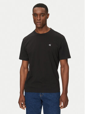 Calvin Klein Jeans Calvin Klein Jeans Тишърт Serif Font Graphic J30J327473 Черен Regular Fit