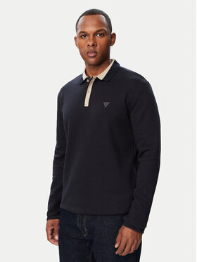 Guess Guess Polo majica M6BP11 K6203 Mornarsko modra Regular Fit