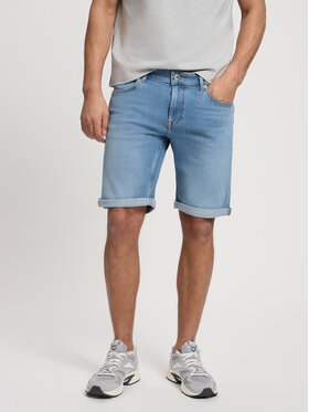 Cross Jeans Cross Jeans Szorty jeansowe A 565-293 Niebieski Regular Fit