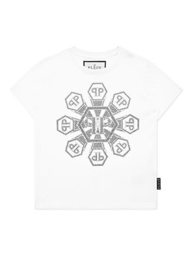 PHILIPP PLEIN PHILIPP PLEIN T-Shirt 19965 Bílá Regular Fit
